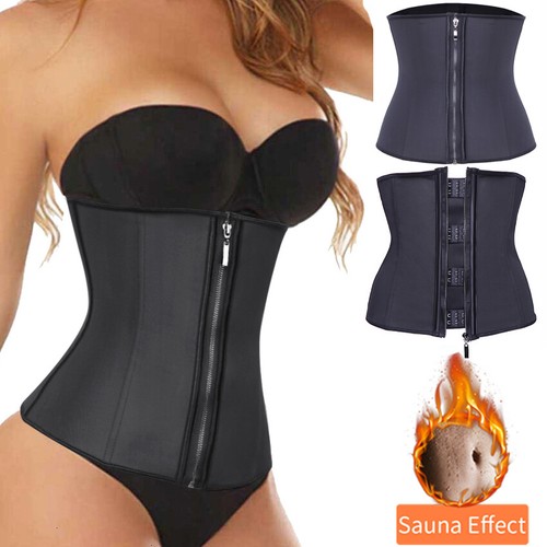 Women waist trainer latex - trainer, belt