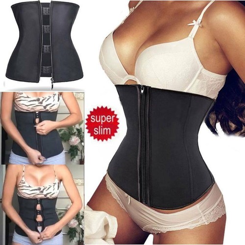 Women waist trainer latex belt - women,