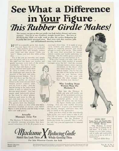 Antique 1924 madame rubber - antique,