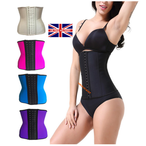 Women waist trainer latex - waist,